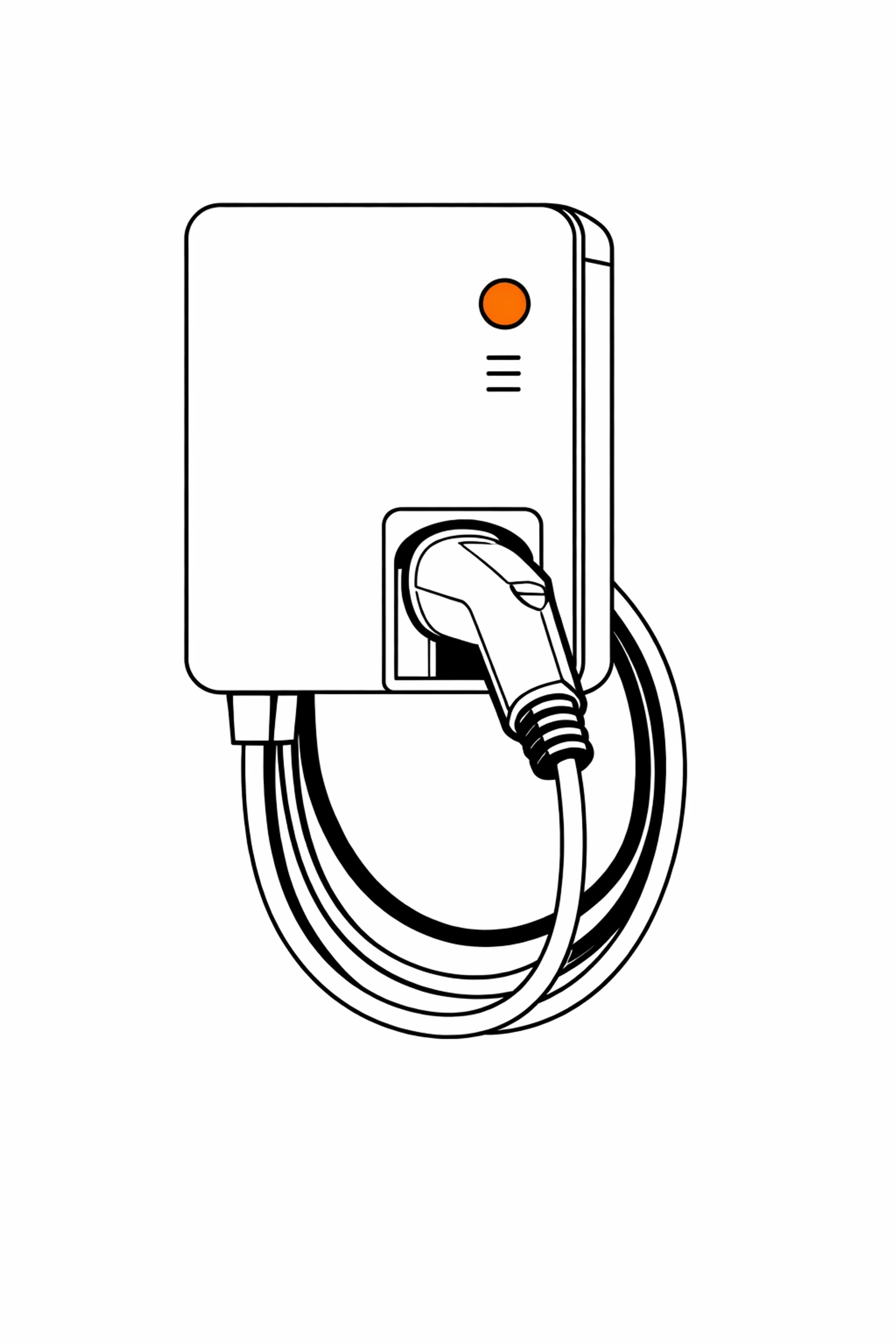 Installation einer modernen Wallbox für E-Autos in Niederösterreich.