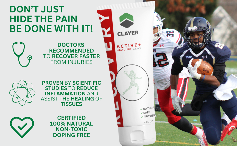 CLAYER Active+ Healing Clay
