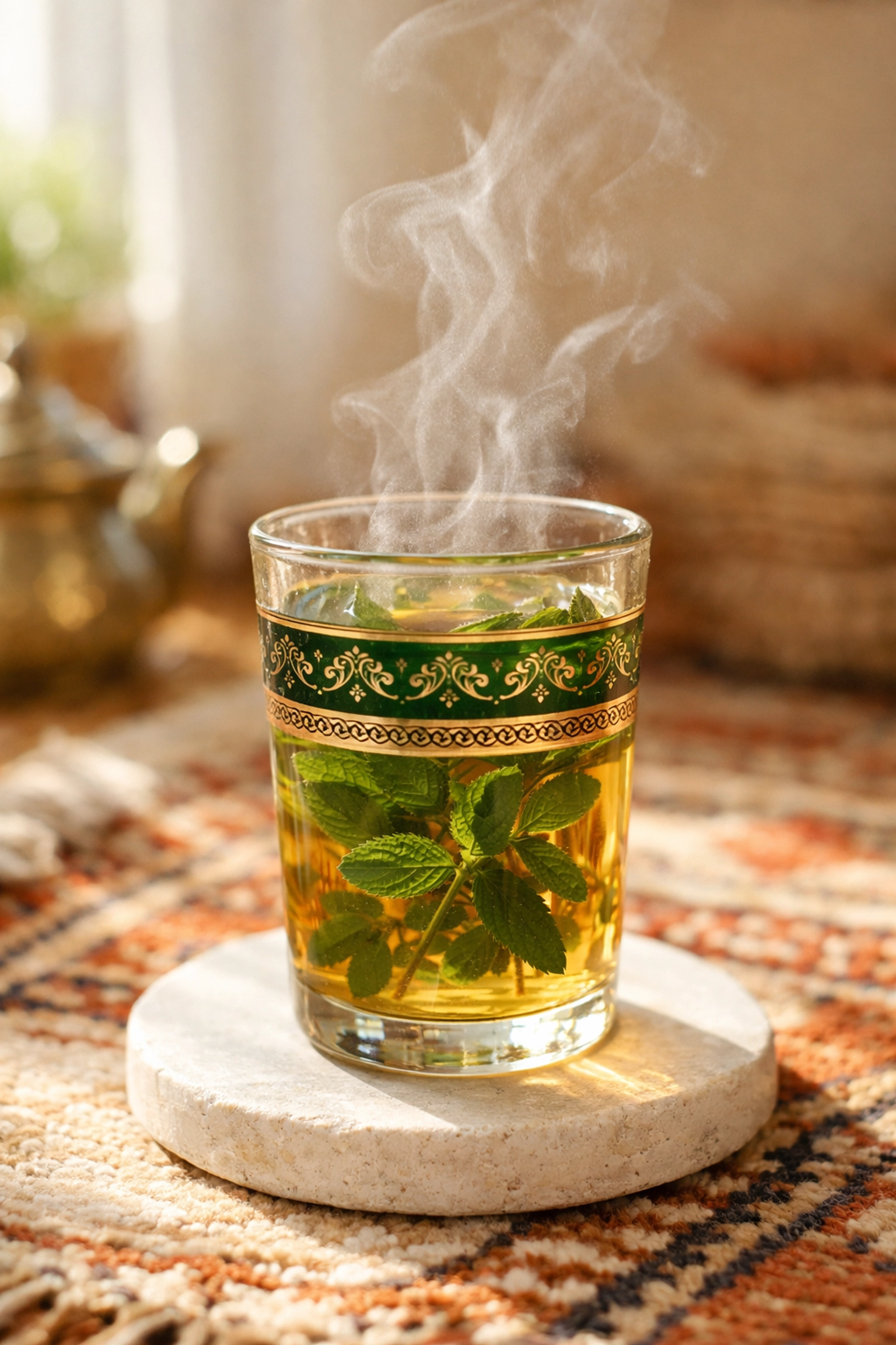 كأس الشاي المغربي بـ فليو لتقوية المناعة وتدفئة الجسم في الشتاء