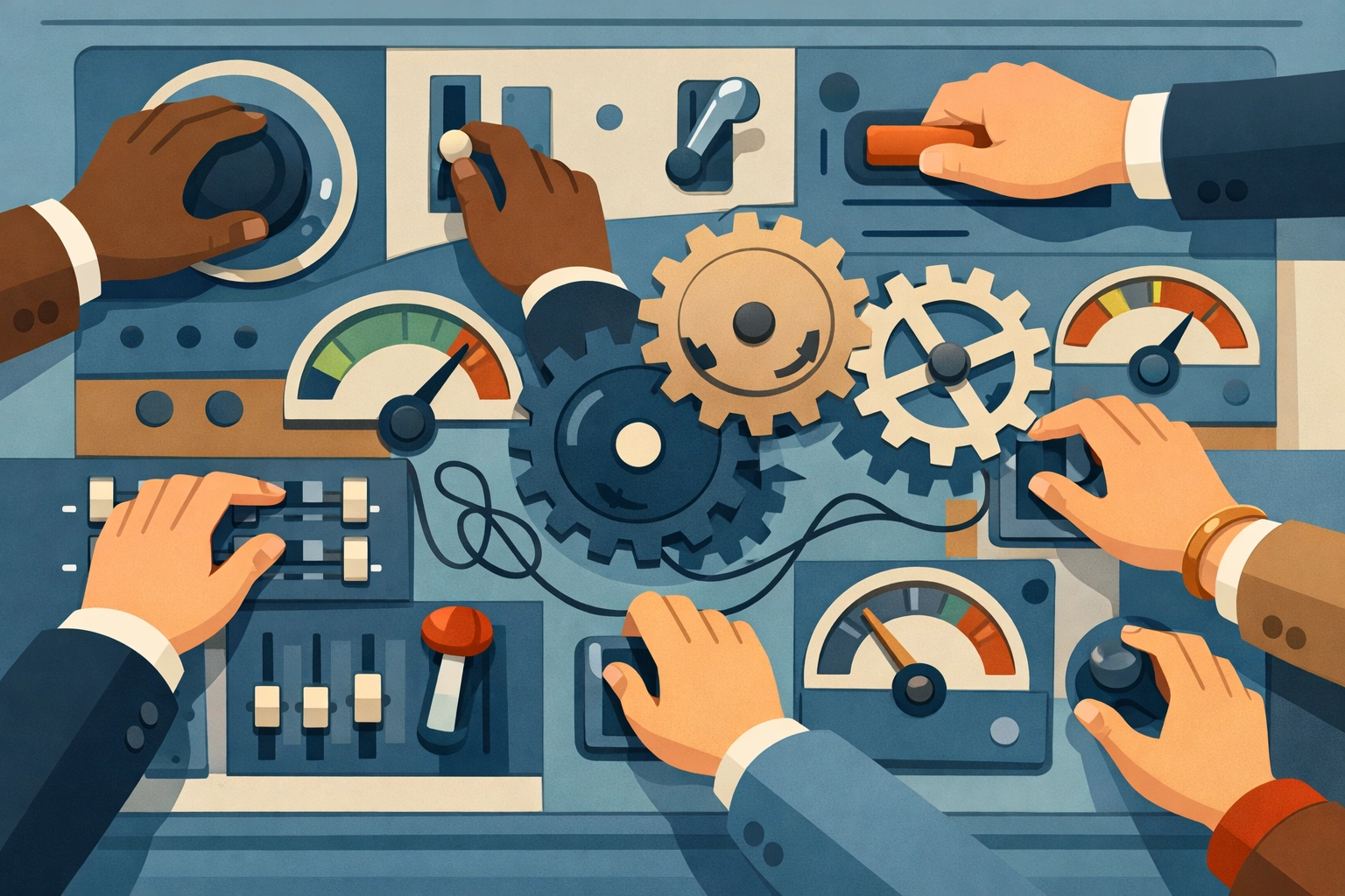 Misaligned leadership teams working from different data and competing priorities