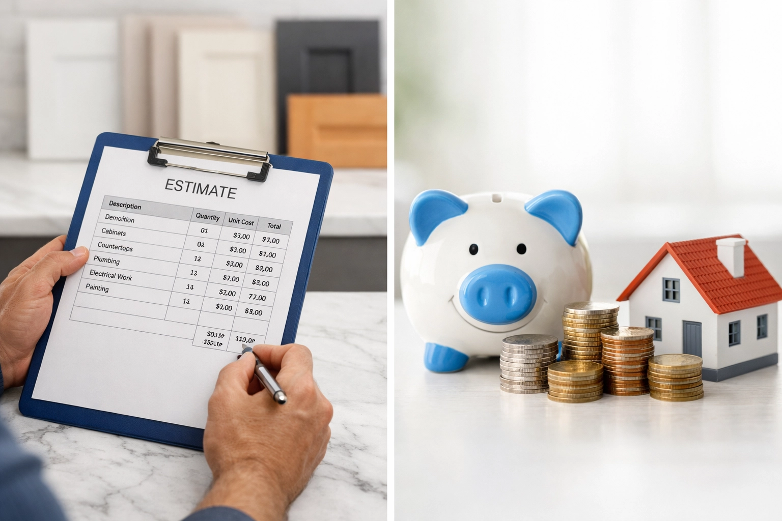 Kitchen remodeling budget planning with estimate and savings for Reading PA homeowners