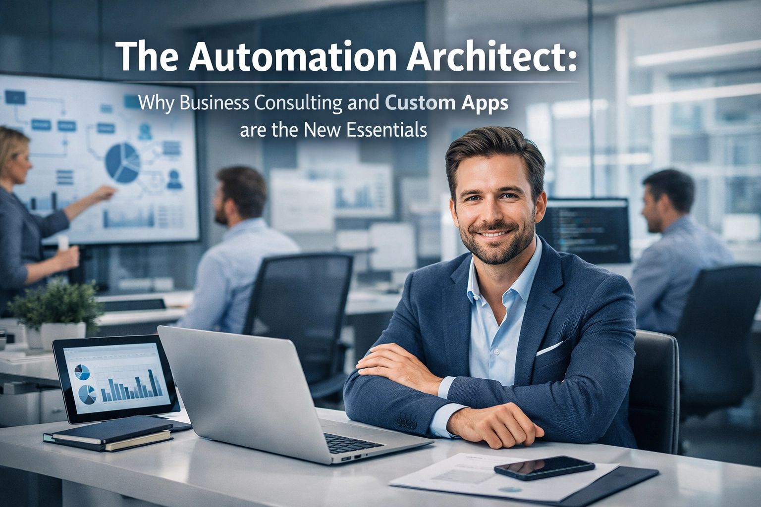 HERO The Automation Architect: Why Business Consulting and Custom Apps are the New Essentials
