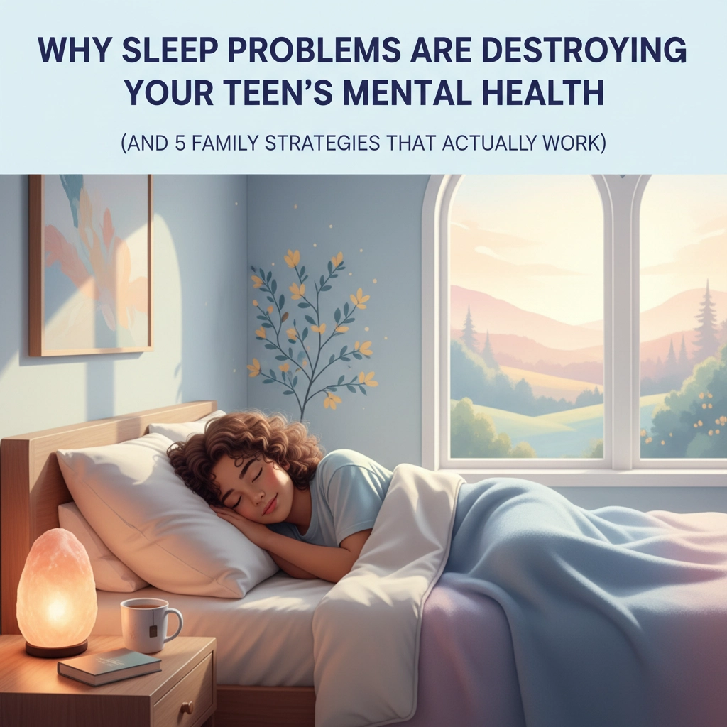 Why Sleep Problems Are Destroying Your Teen's Mental Health (And 5 Family Strategies That Actually Work)