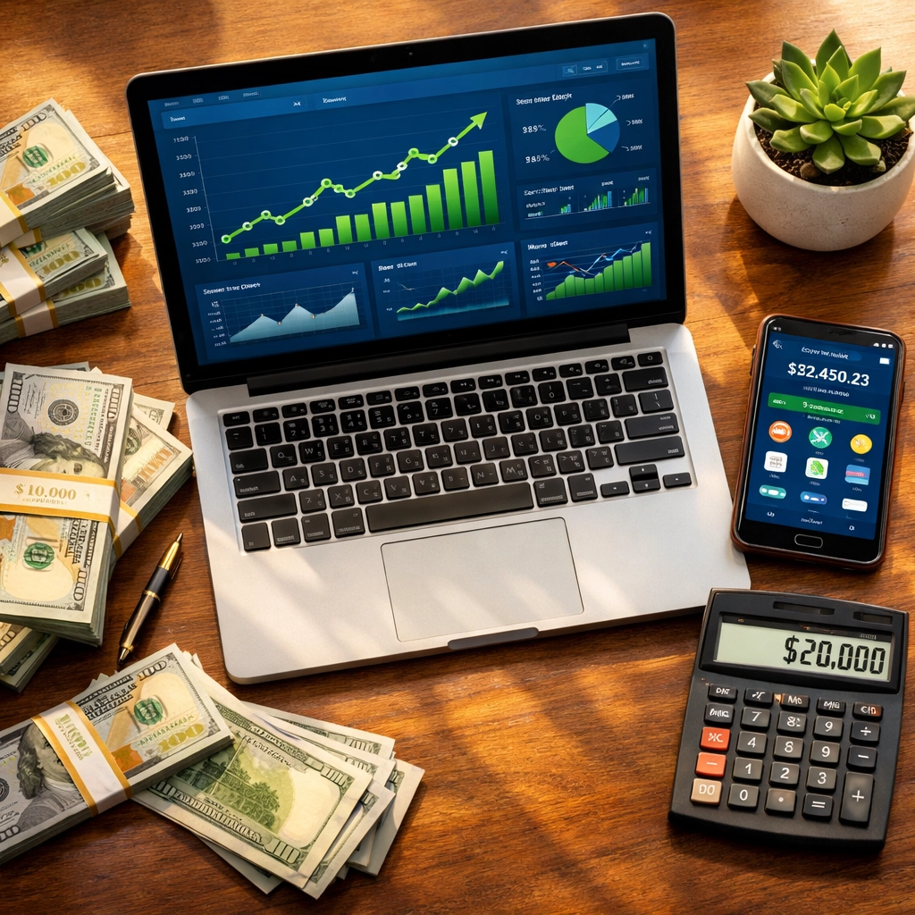 Merchant workspace showing $20,000 in savings from reduced crypto payment processing fees