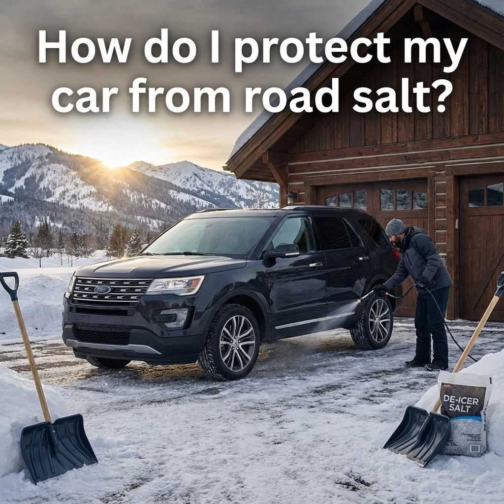 How do I protect my car from road salt?