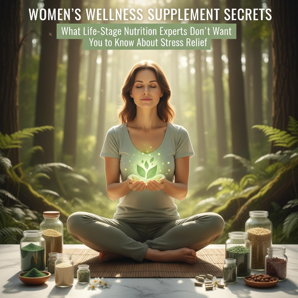 Women&#39;s Wellness Supplement Secrets: What Life-Stage Nutrition Experts Don&#39;t Want You to Know About Stress Relief