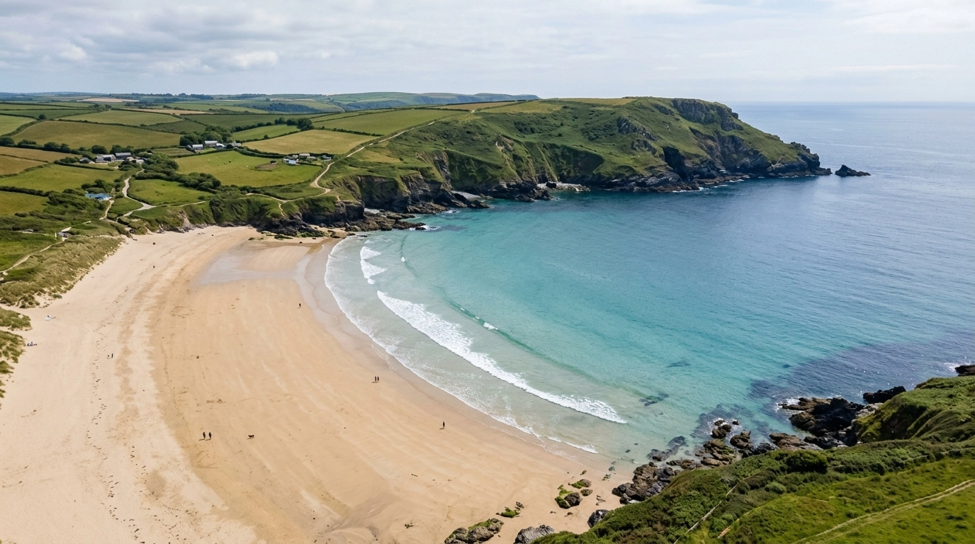 Carne Beach and Nare Head