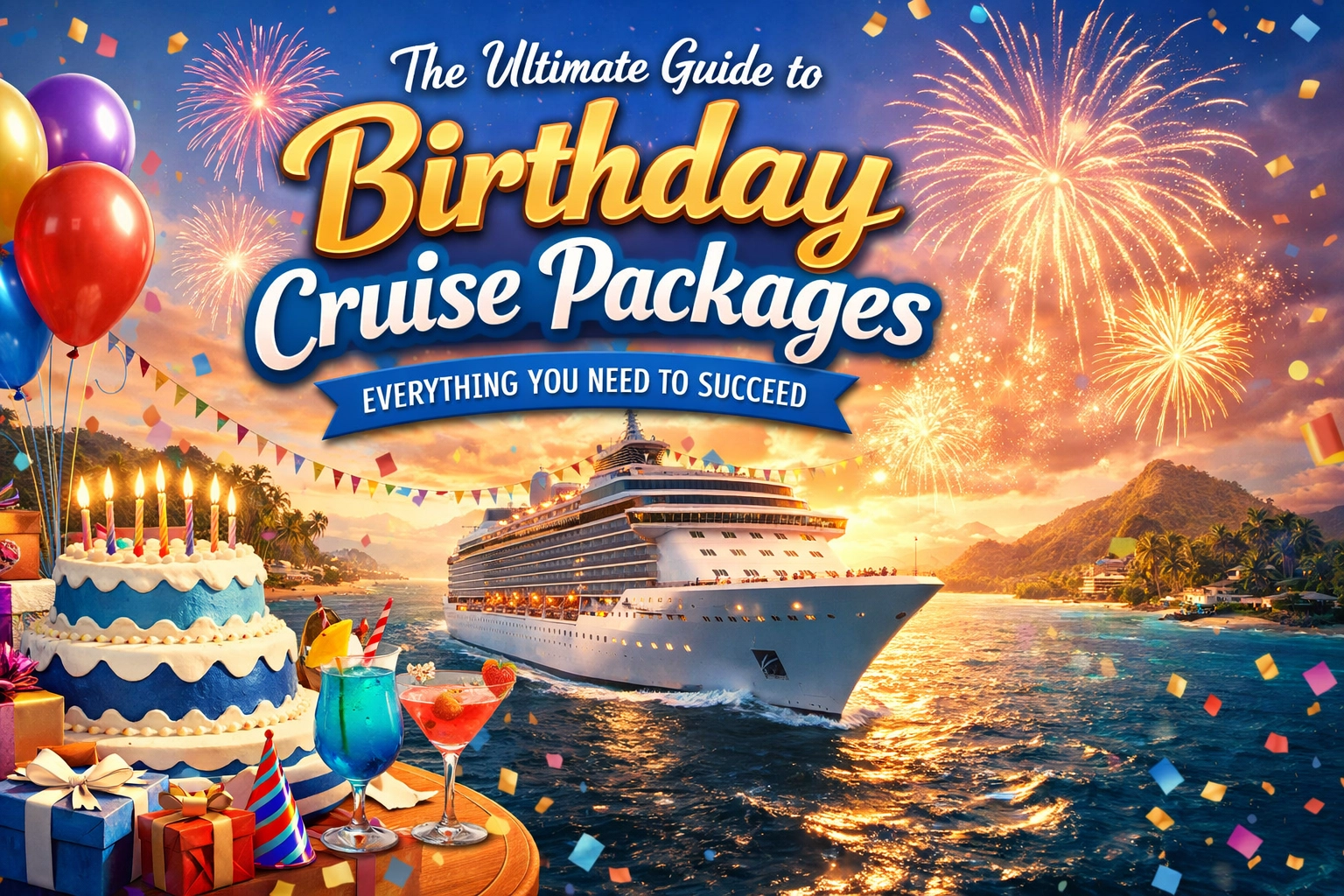 [HERO] The Ultimate Guide to Birthday Cruise Packages: Everything You Need to Succeed