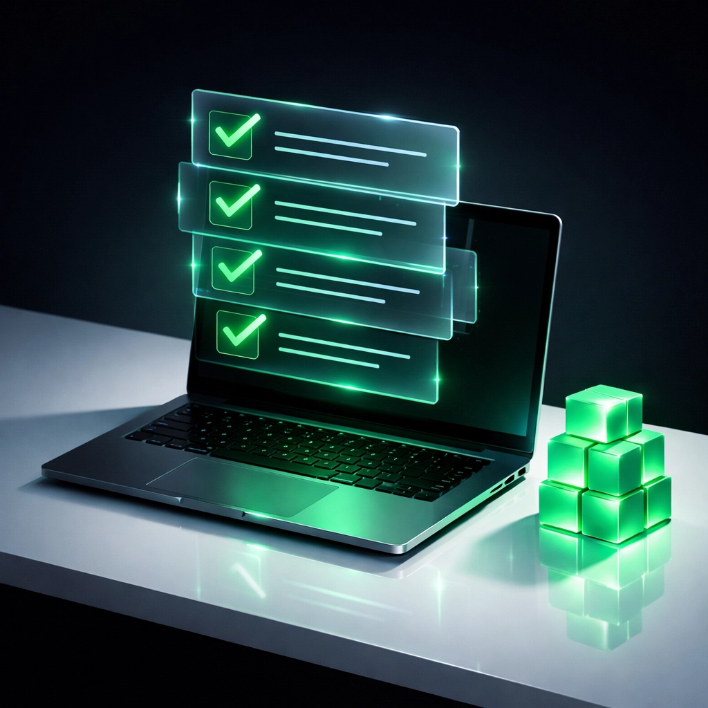 Digitale Checkliste für die erfolgreiche Beantragung von Förderungsmöglichkeiten für KI-Trainings.