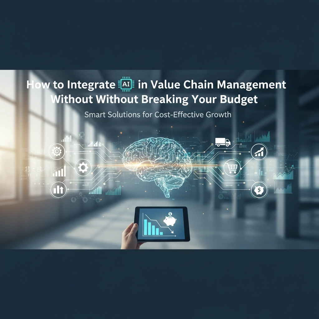 How to Integrate AI in Value Chain Management Without Breaking Your Budget