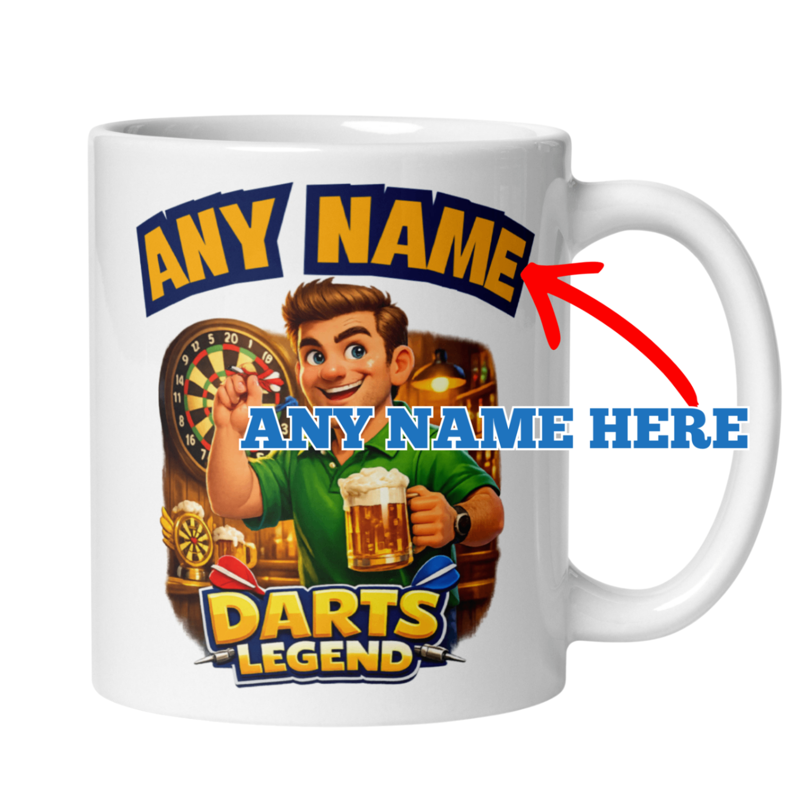 Personalised novelty mug