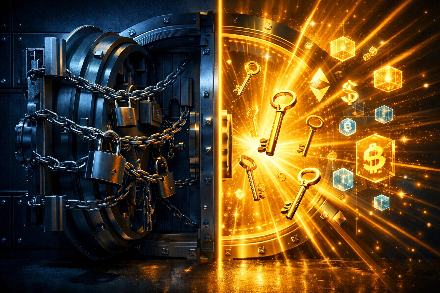 Custodial crypto payment control vs self-custody instant access comparison