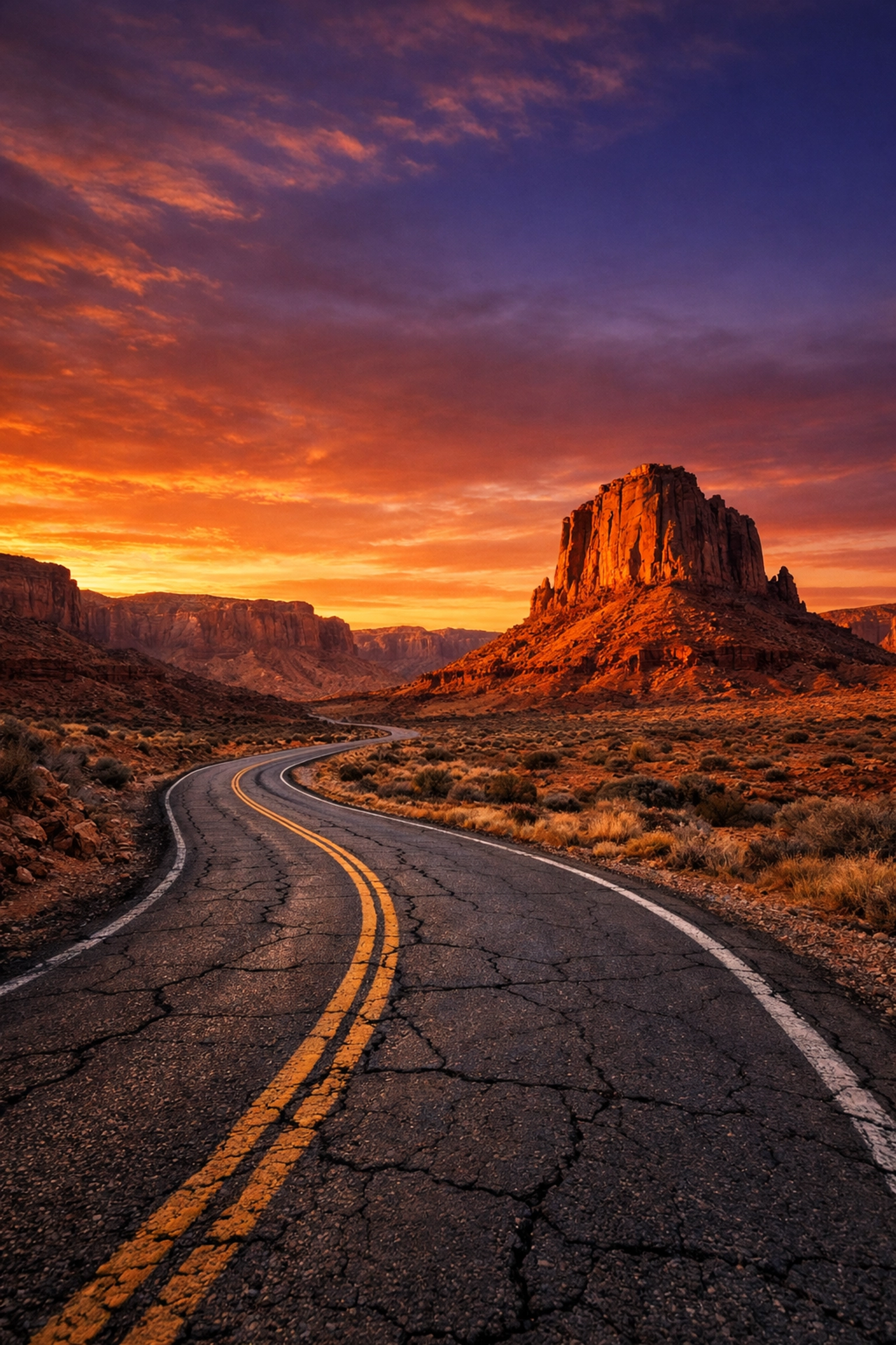 Stunning landscape demonstrating composition techniques found in online photography tutorials.