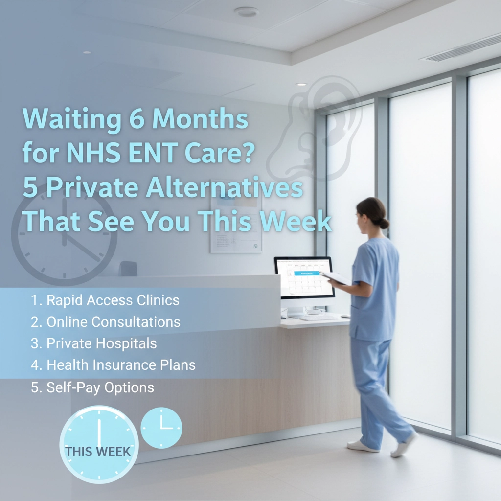 Waiting 6 Months for NHS ENT Care? 5 Private Alternatives That See You This Week