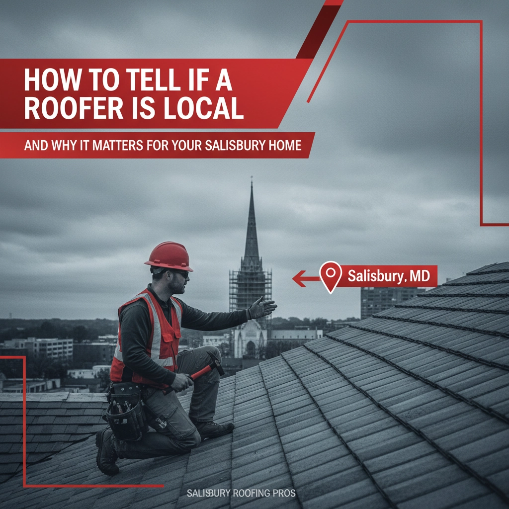 How to Tell If a Roofer is Local (And Why It Matters for Your Salisbury Home)