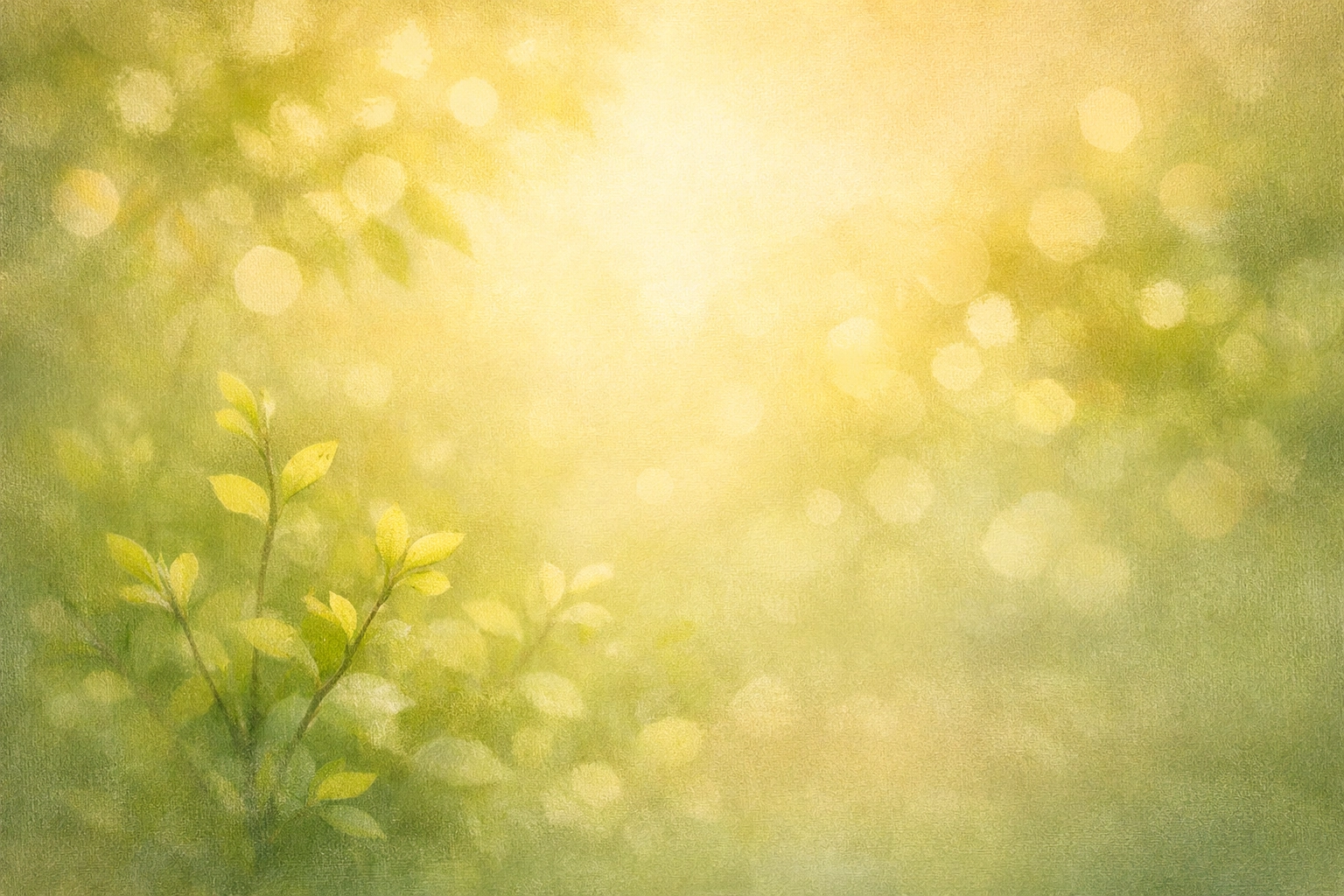 Second Spring abstract nature light texture in warm tones