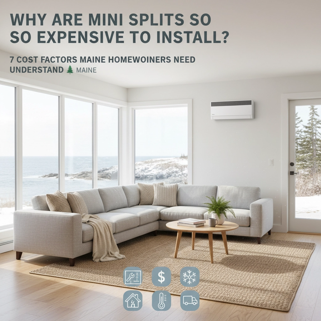 Why Are Mini Splits So Expensive to Install? 7 Cost Factors Maine Homeowners Need to Understand