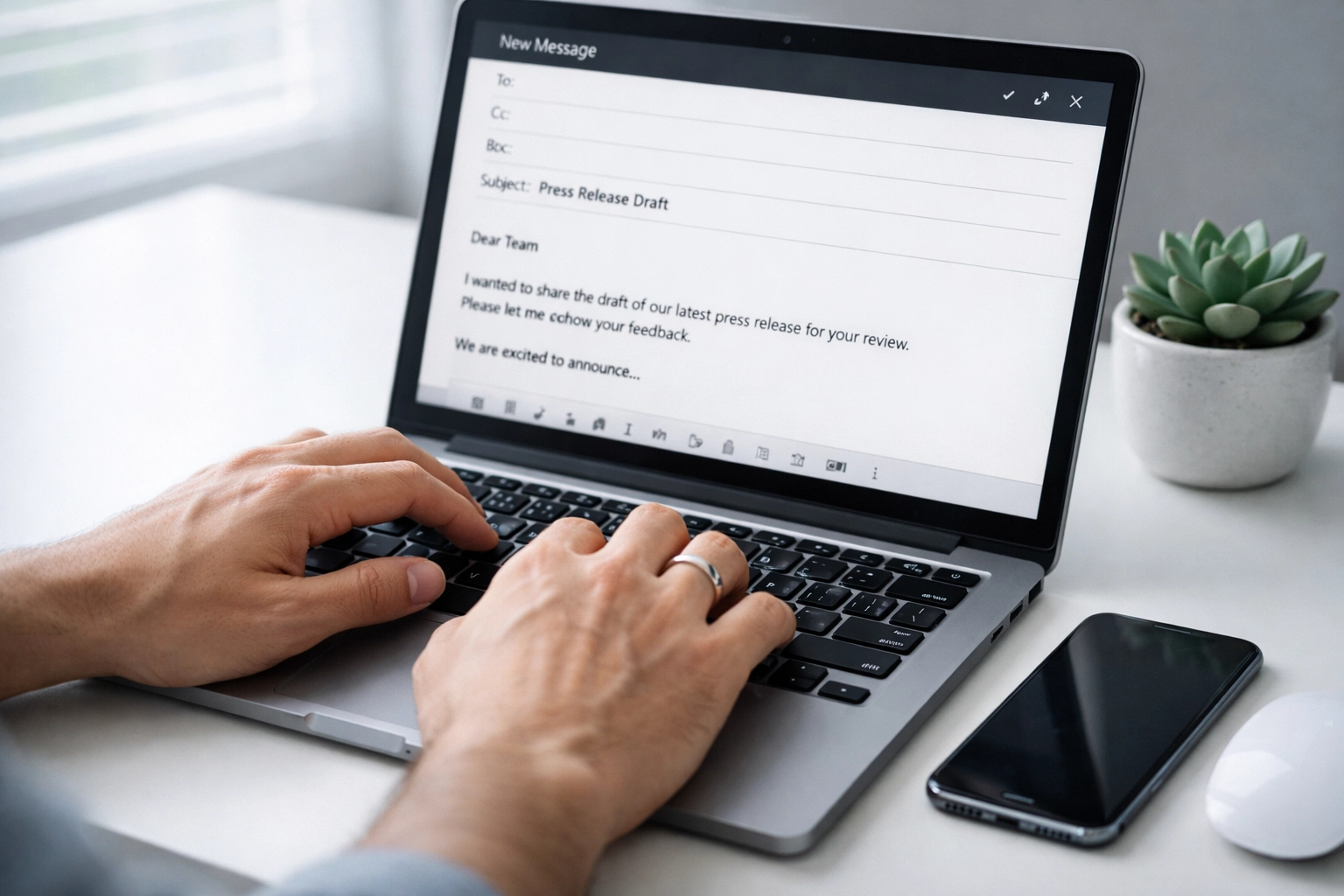 Creating automated press release distribution using email management software for sports marketing agencies
