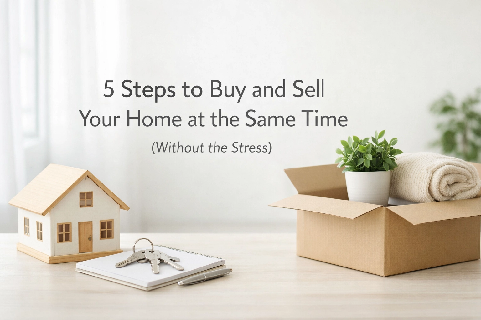 [HERO] 5 Steps to Buy and Sell Your Home at the Same Time (Without the Stress)