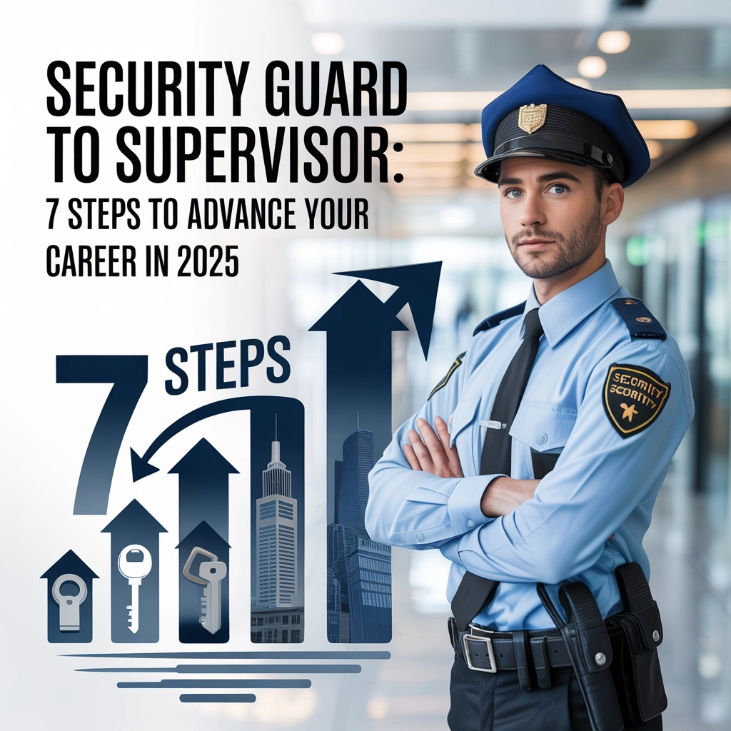Security Guard to Supervisor: 7 Steps to Advance Your Career in 2025
