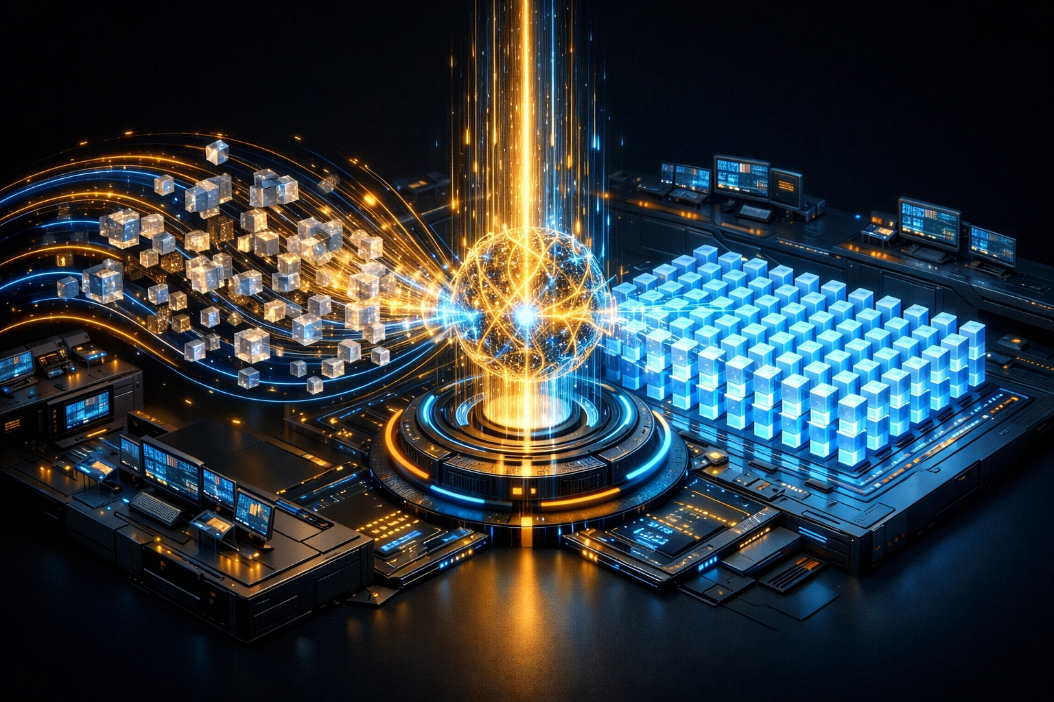 Larecoin AI core automating smart reconciliation of crypto payment data for business accounting.