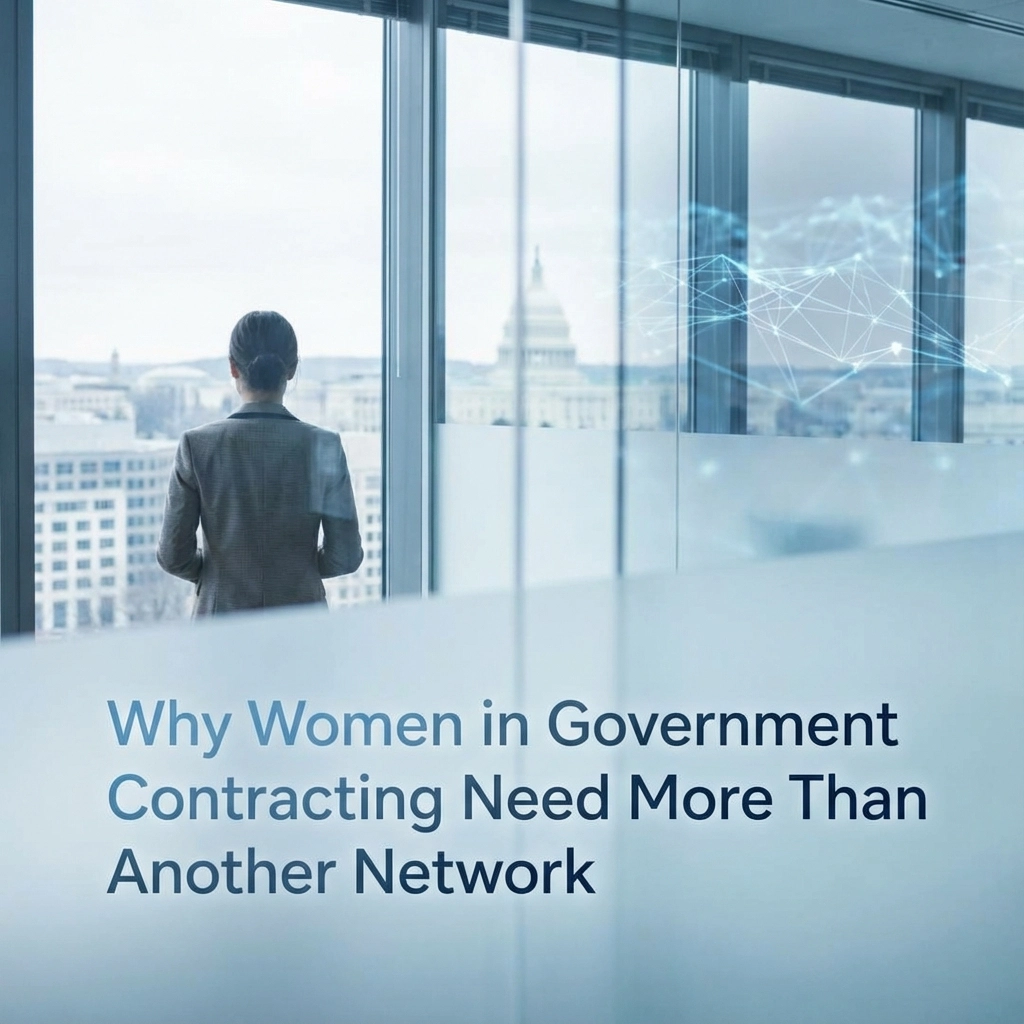 Why Women in Government Contracting Need More Than Another Network