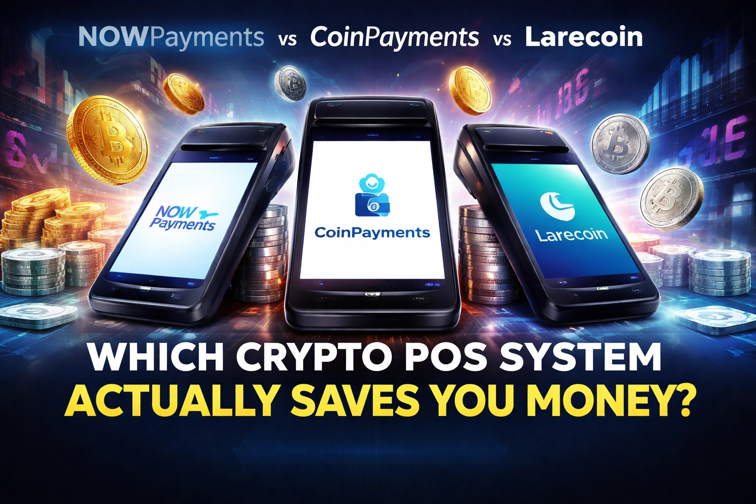 [HERO] NOWPayments vs CoinPayments vs Larecoin: Which Crypto POS System Actually Saves You Money?