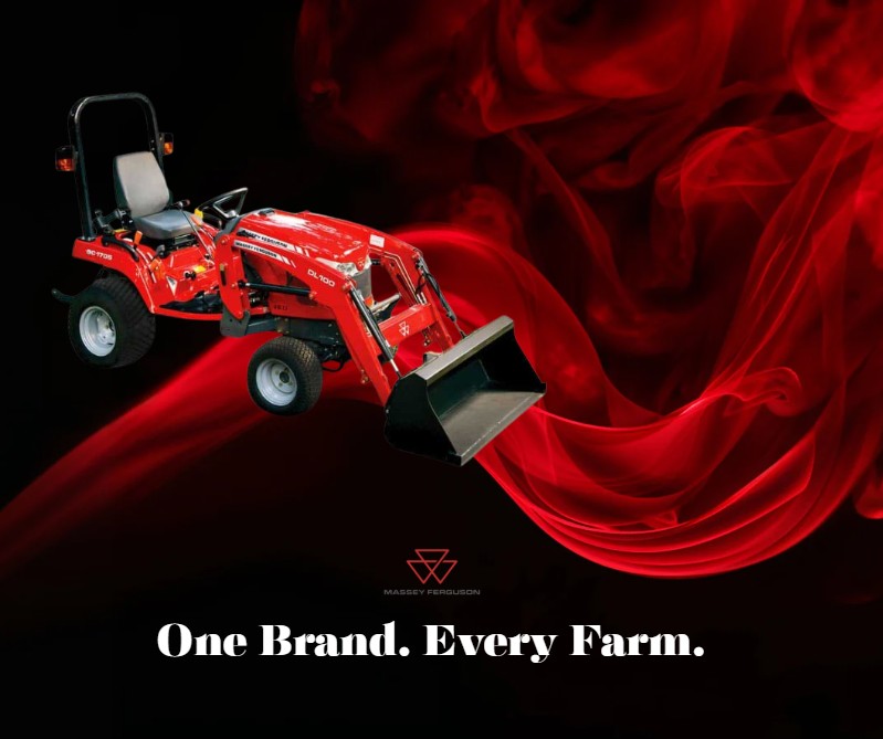 Massey Ferguson Compact Tractor with Loader Attachment