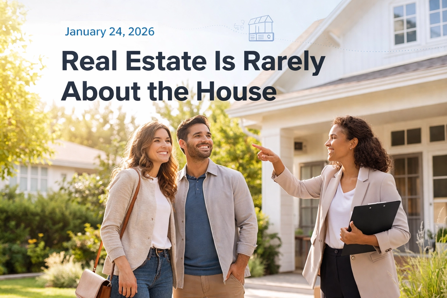 [HERO] January 24, 2026 – Real Estate Is Rarely About the House