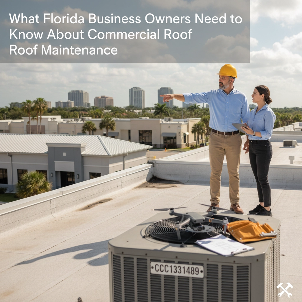 What Florida Business Owners Need to Know About Commercial Roof Maintenance