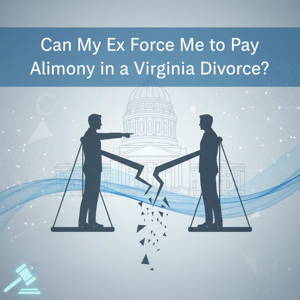 Can My Ex Force Me to Pay Alimony in a Virginia Divorce?