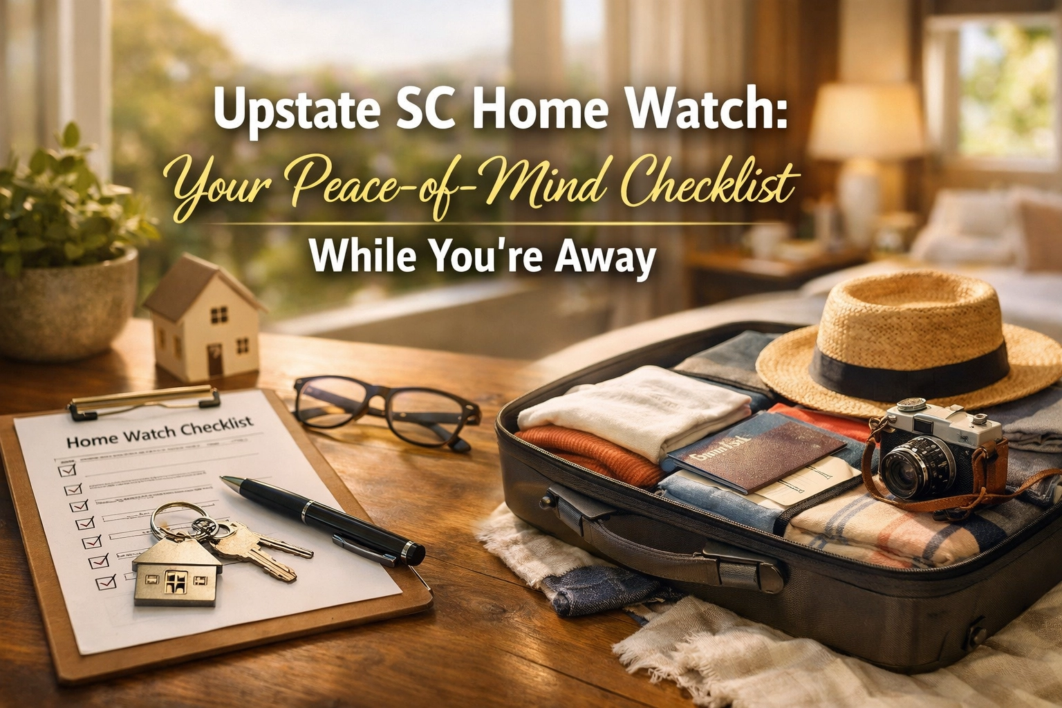 [HERO] Upstate SC Home Watch: Your Peace-of-Mind Checklist While You