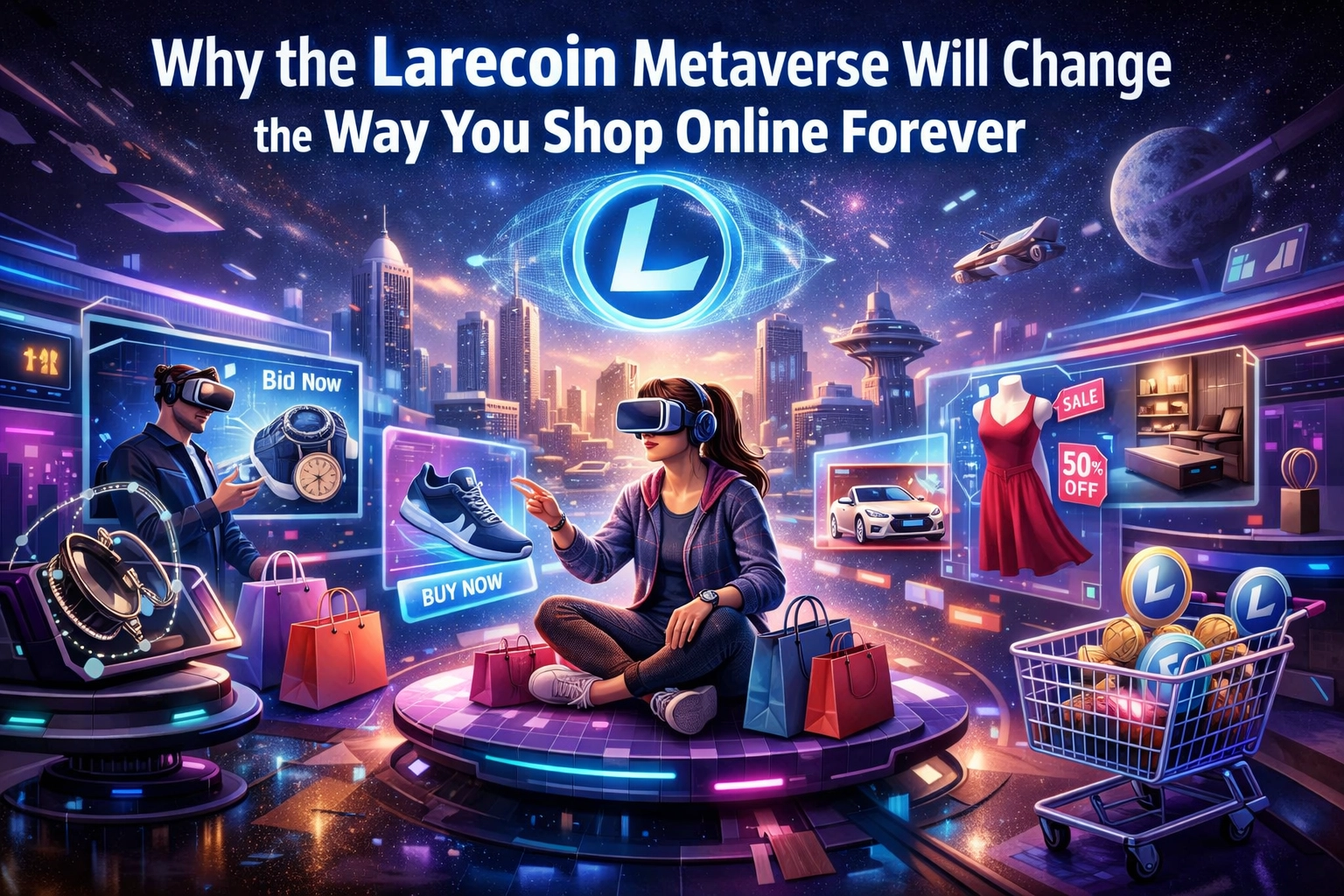 [HERO] Why the Larecoin Metaverse Will Change the Way You Shop Online Forever