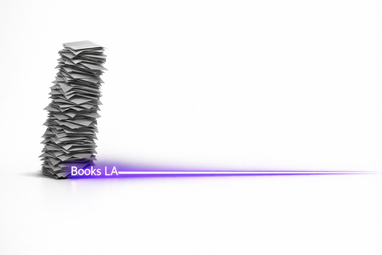 Transitioning from a messy stack of manual receipts to automated startup bookkeeping and digital data flow.