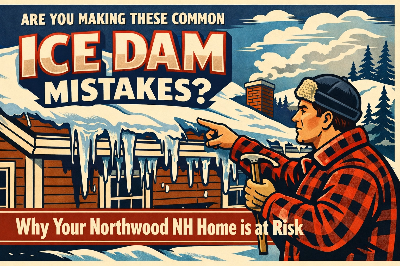 [HERO] Are You Making These Common Ice Dam Mistakes? Why Your Northwood NH Home is at Risk