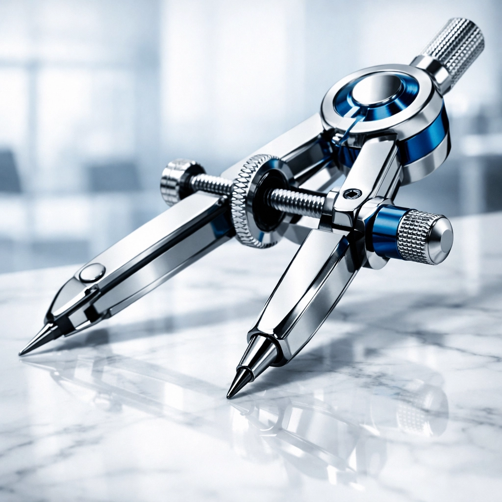 Precision instrument representing the accuracy of sales competency measurement for business growth.