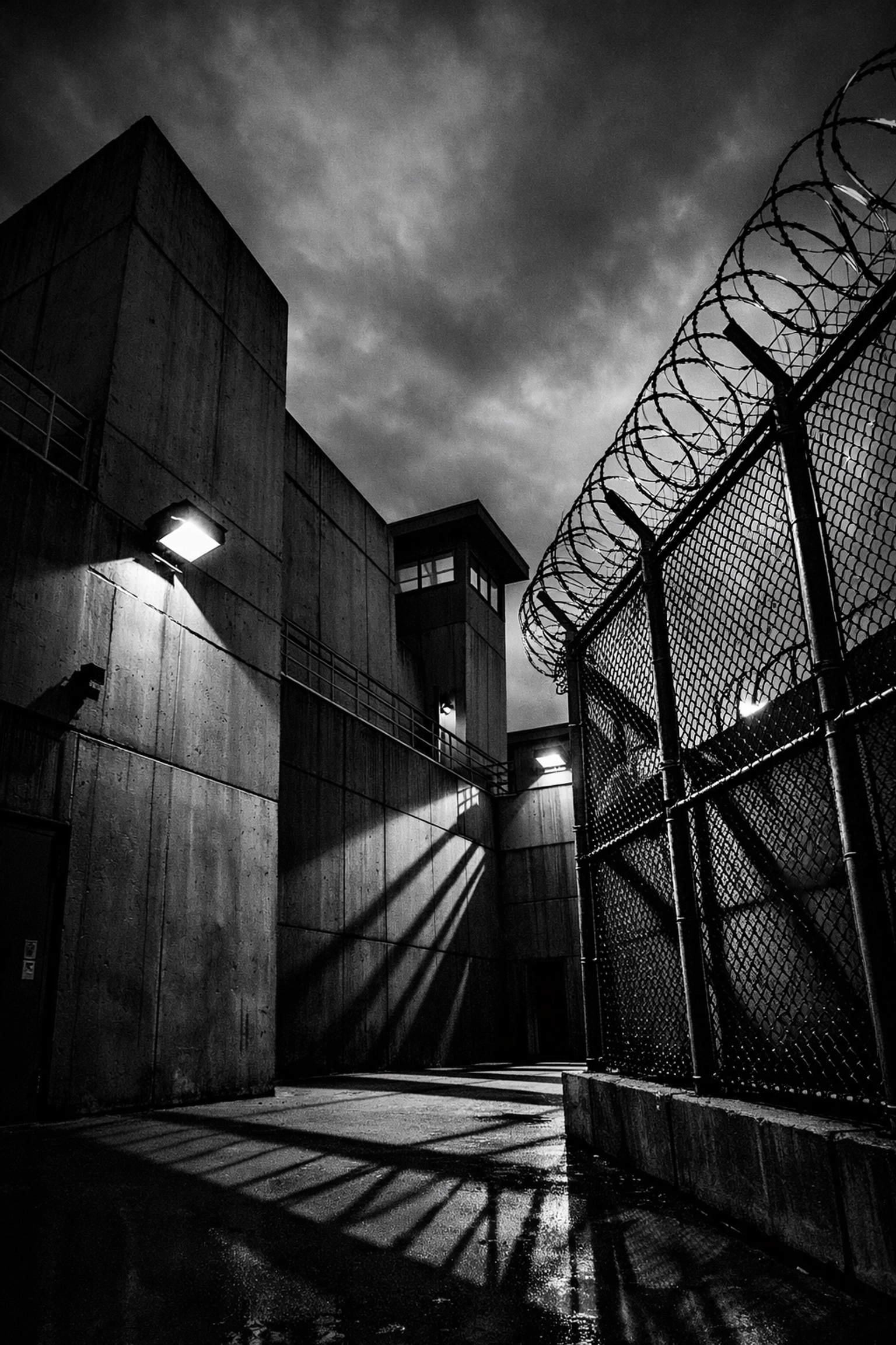 Regina Correctional Centre exterior with security fencing