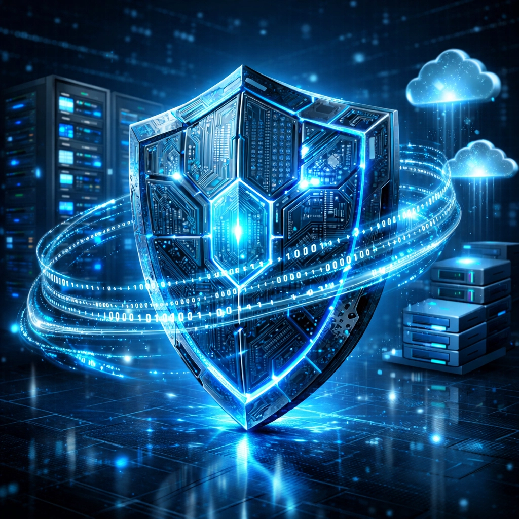 Network security and data protection infrastructure for managed IT services