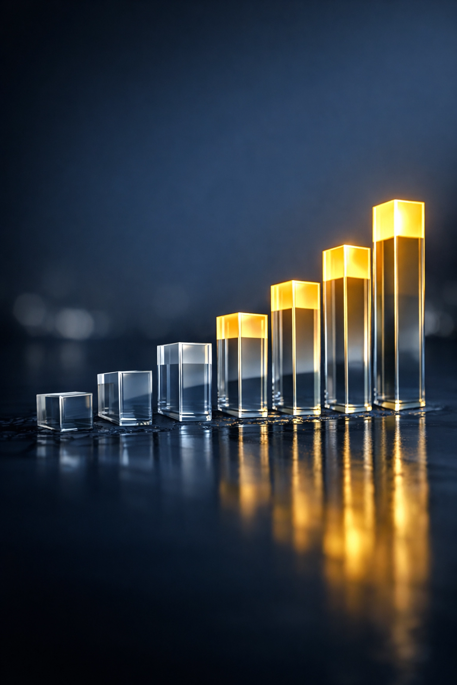 3D visualization of the payback period showing a startup's journey from negative cash flow to profitability.