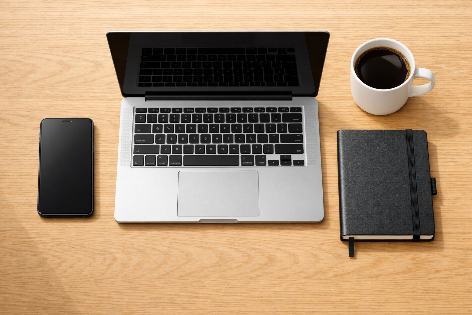 Organized executive desk representing a strategic ServiceNow implementation partner roadmap.