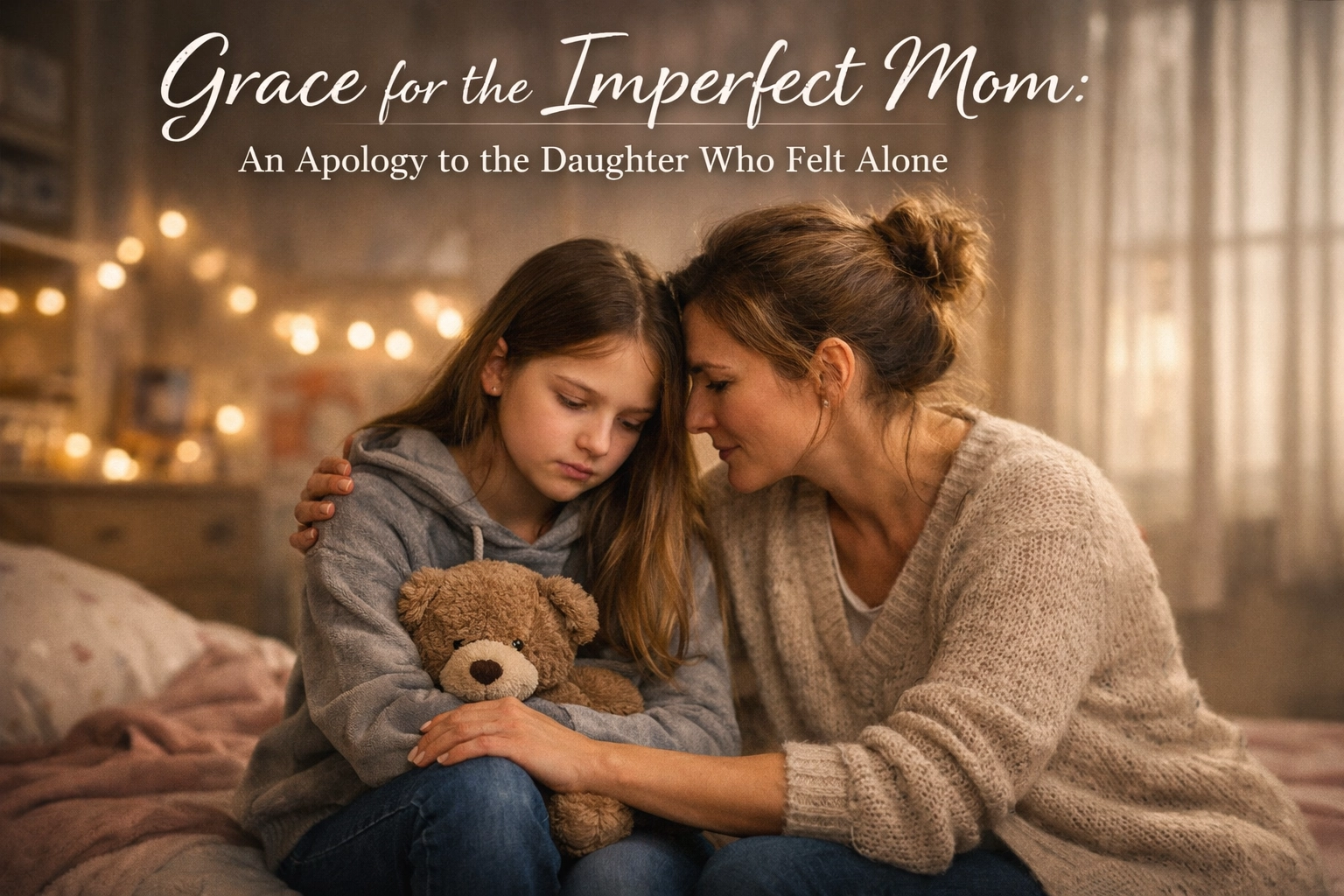 [HERO] Grace for the Imperfect Mom: An Apology to the Daughter Who Felt Alone