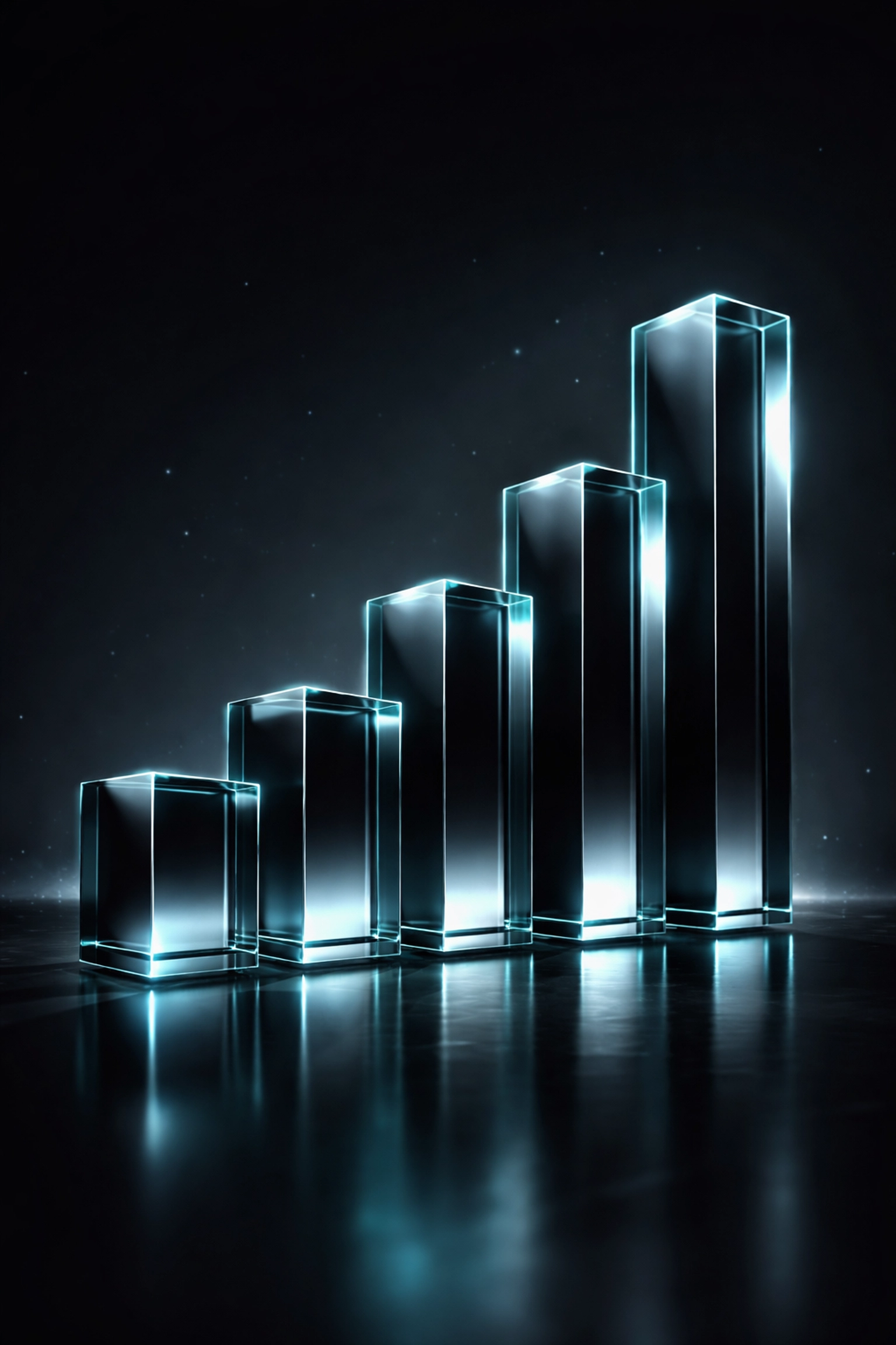Ascending bar graph illustrating strategic growth from ongoing local authority maintenance for Brisbane dentists.