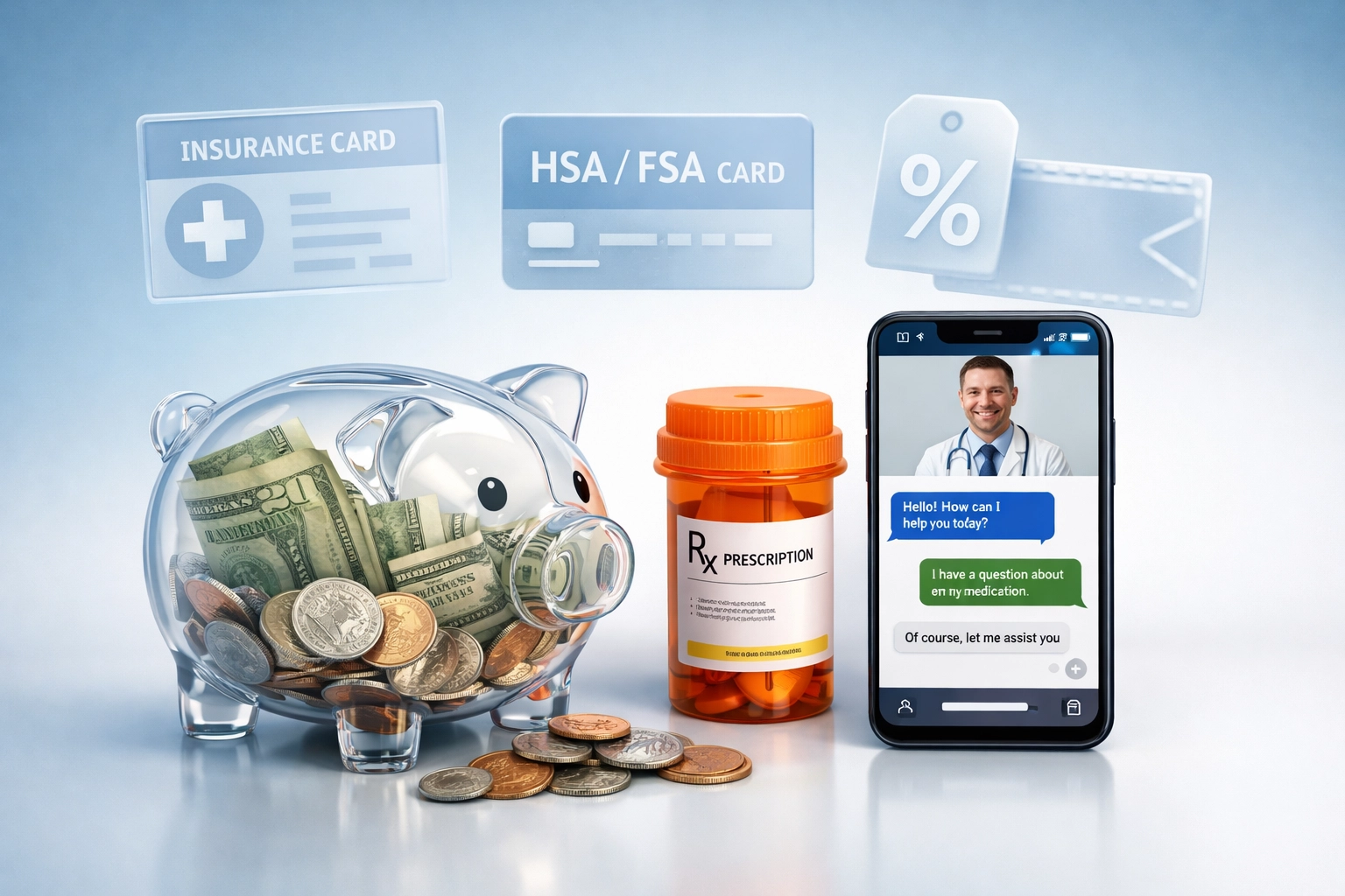 Affordable weight loss medication costs with insurance, HSA/FSA and prescription savings