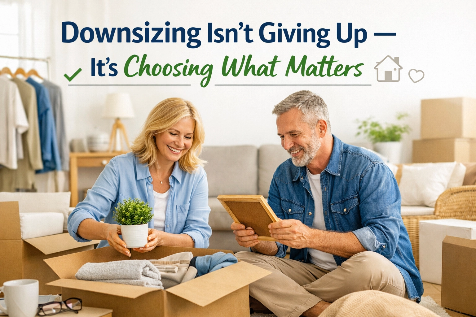 [HERO] Downsizing Isn't Giving Up ,  It's Choosing What Matters