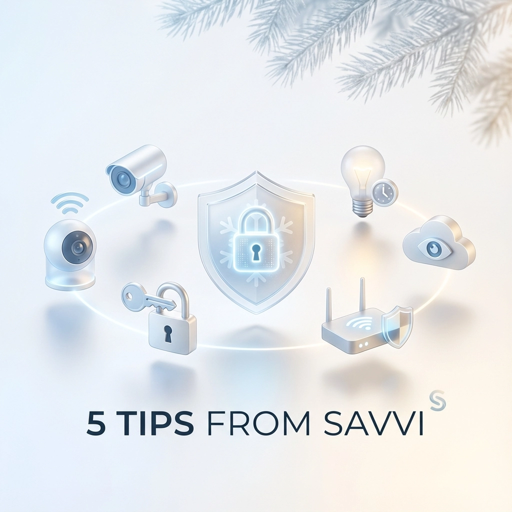 'Tis the Season to Secure Your Home: 5 Tips from Savvi