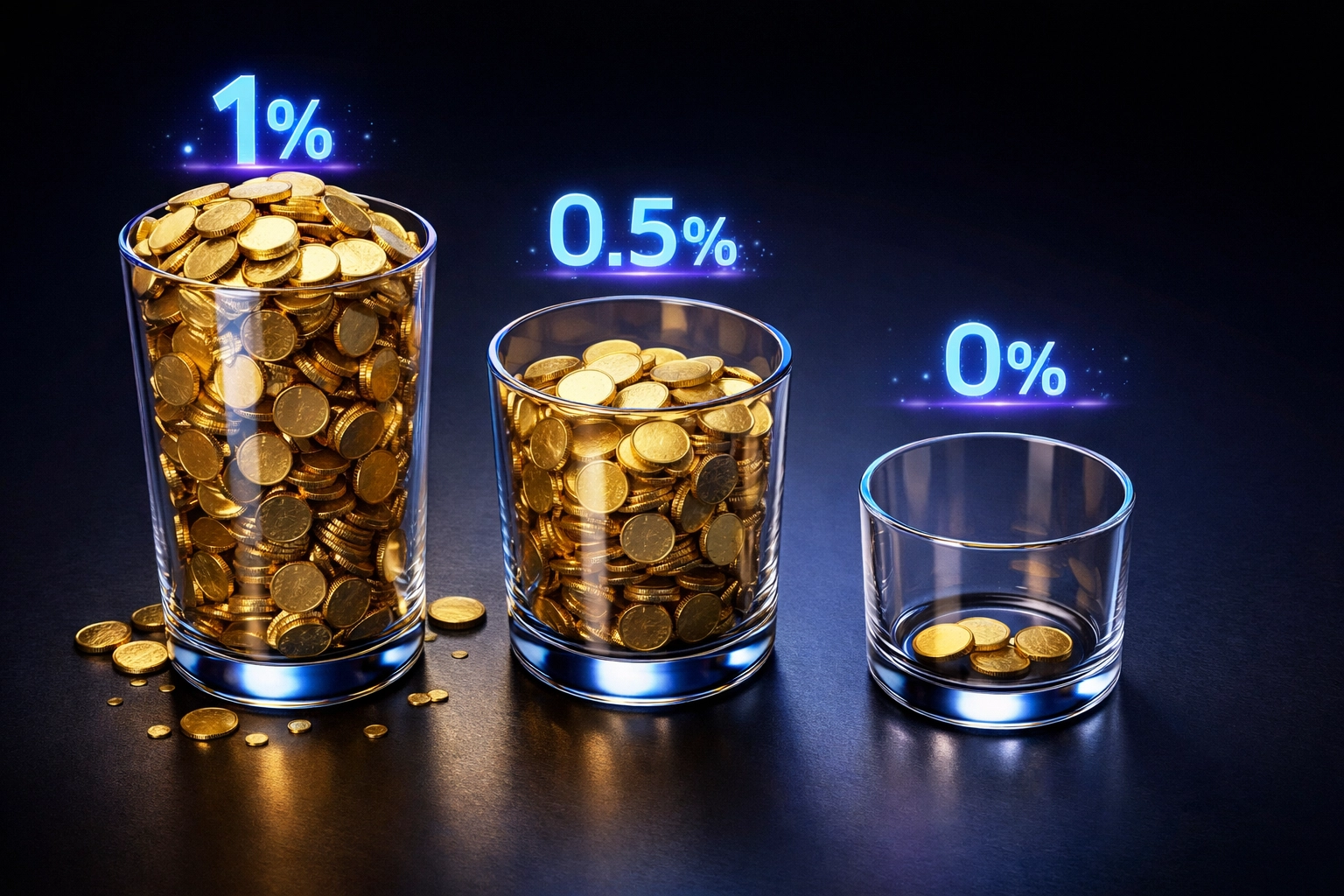 Crypto payment processor fee comparison showing merchant cost savings across platforms