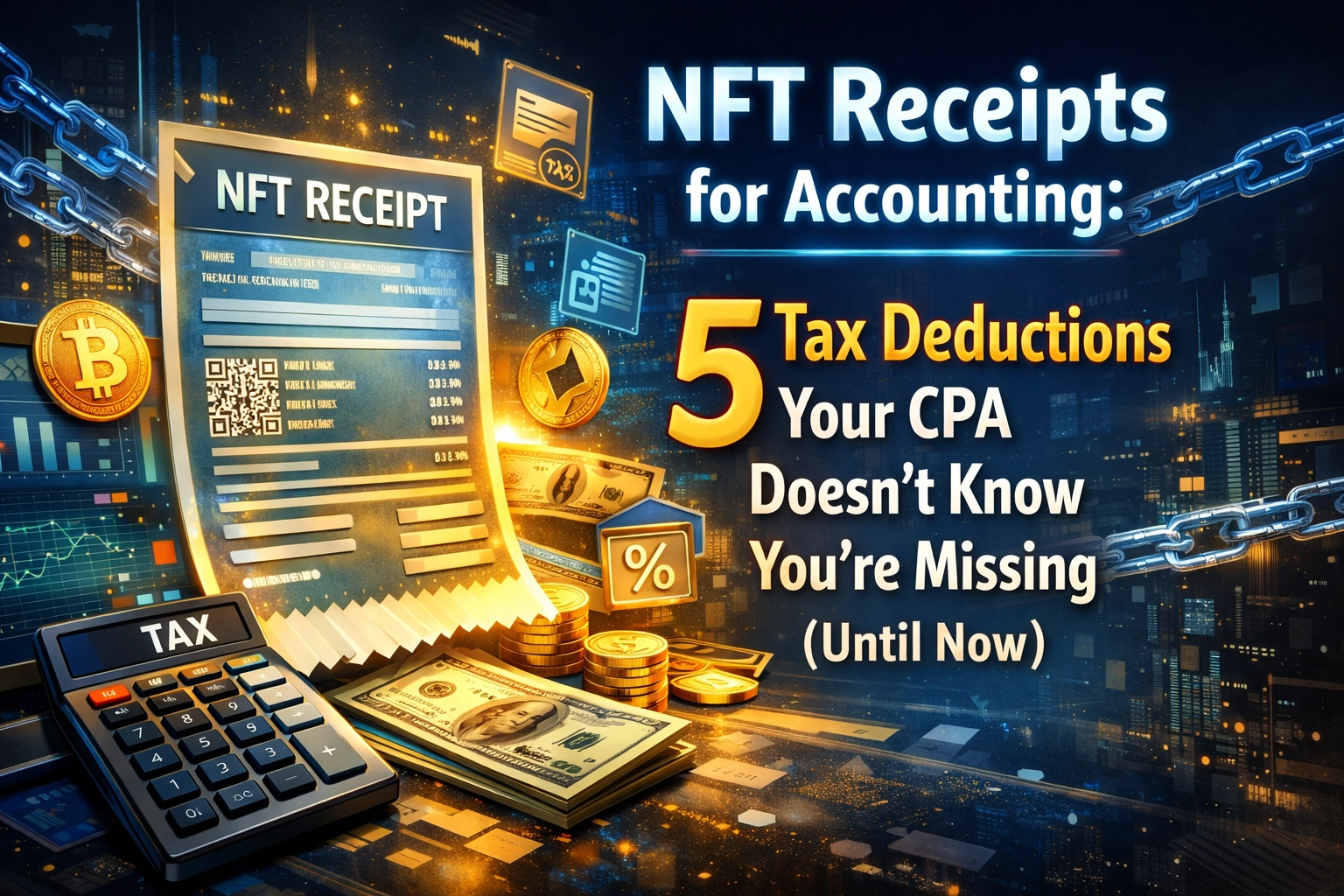 [HERO] NFT Receipts for Accounting: 5 Tax Deductions Your CPA Doesn