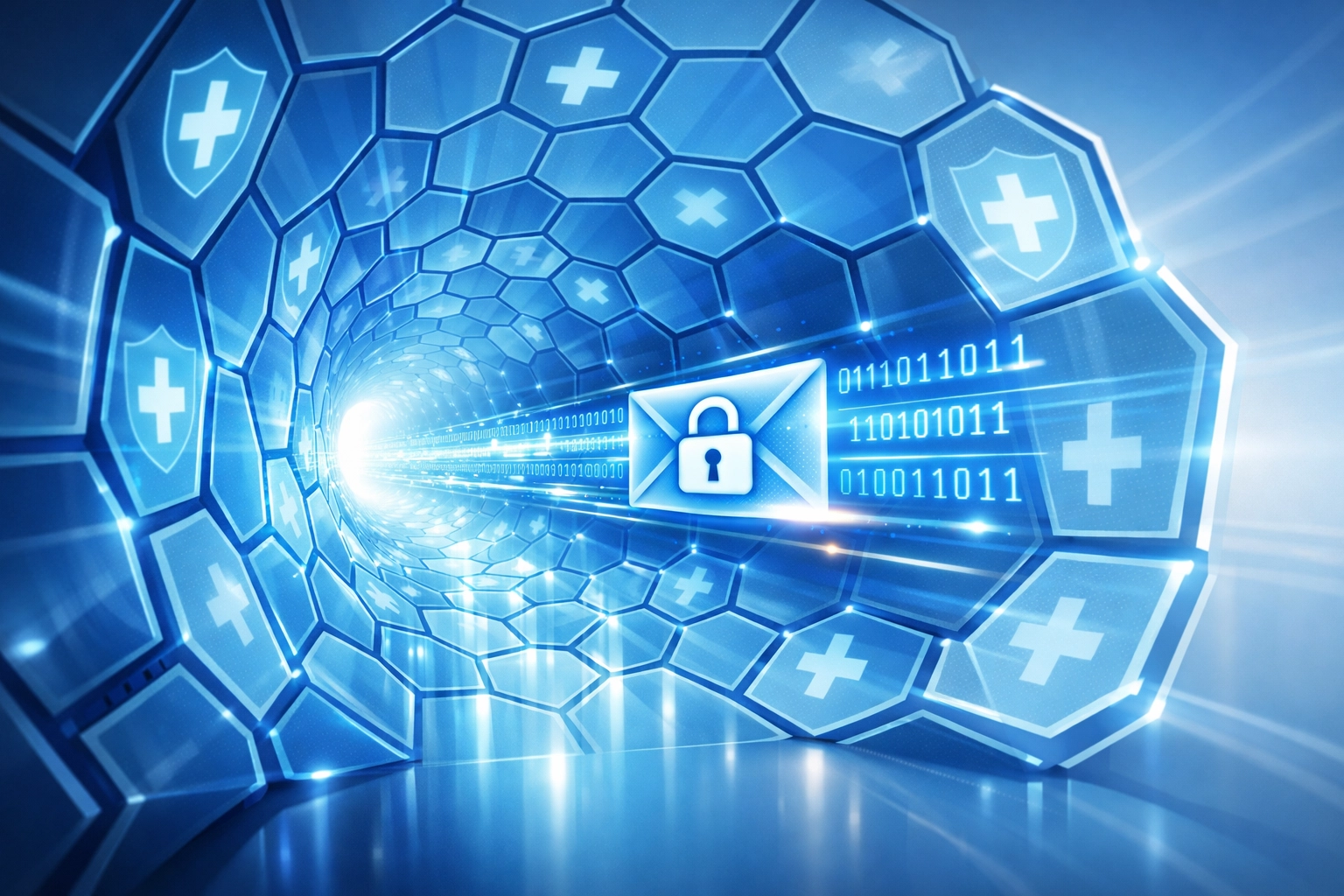 HIPAA compliant secure messaging for confidential online medical consultations