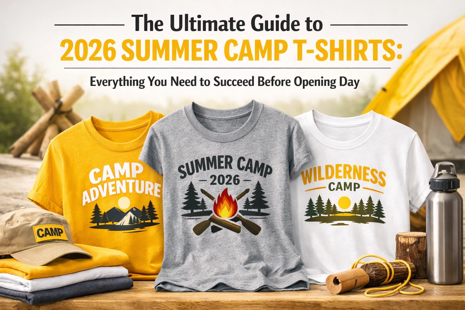 [HERO] The Ultimate Guide to 2026 Summer Camp T-shirts: Everything You Need to Succeed Before Opening Day