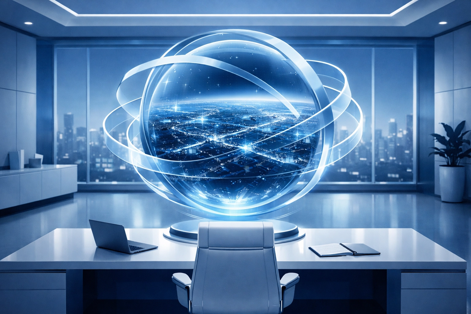 Modern digital interface illustrating real-time business insights for executive decision-making.